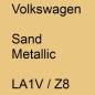 Preview: Volkswagen, Sand Metallic, LA1V / Z8.